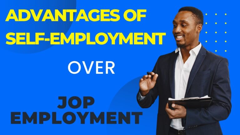 The Advantages of Self-Employment Over Job Employment